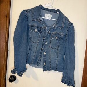 Celebrity Pink Light Blue Denim Jacket